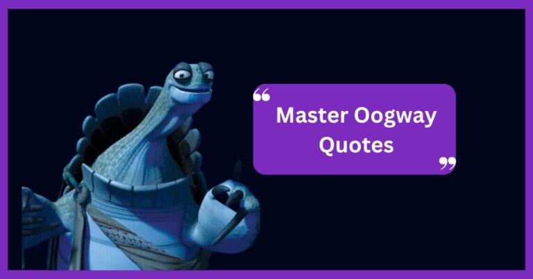 Master Oogway Quotes