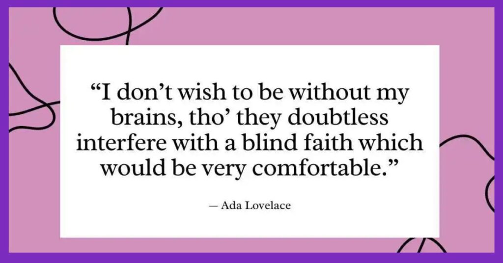 Best Ada Lovelace Quotes