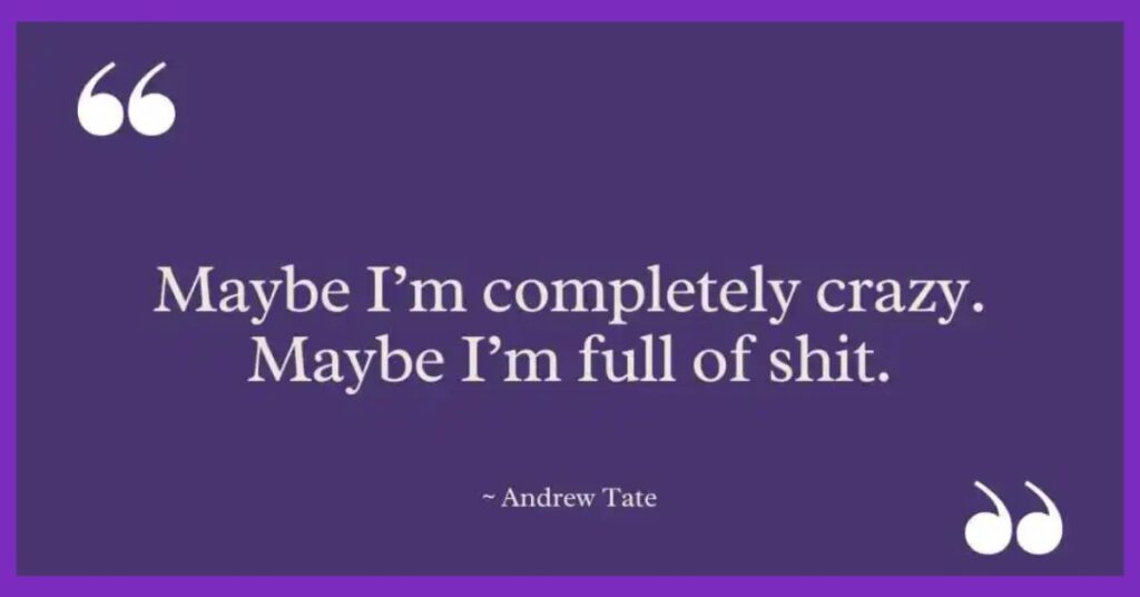 Best Andrew Tate Quotes