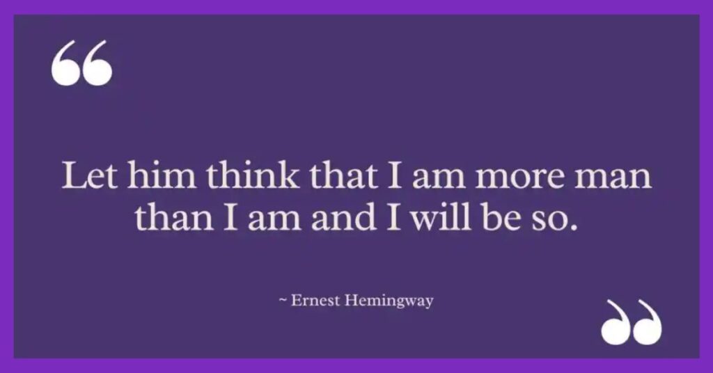 Ernest Hemingway Quotes About Man & Mankind