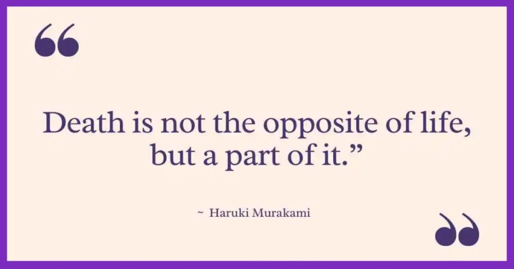 Haruki Murakami Quotes on Life