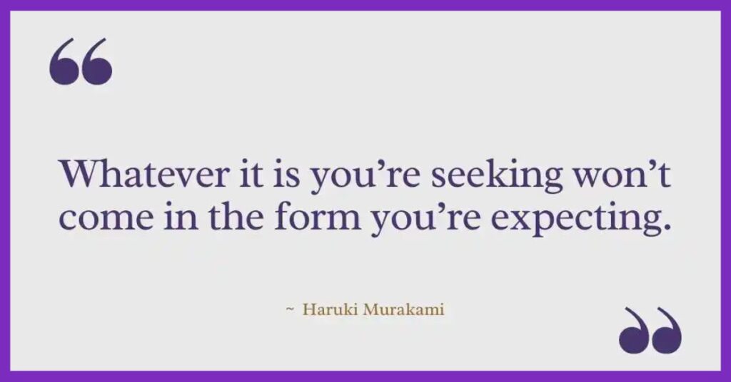 Haruki Murakami inspirational quotes