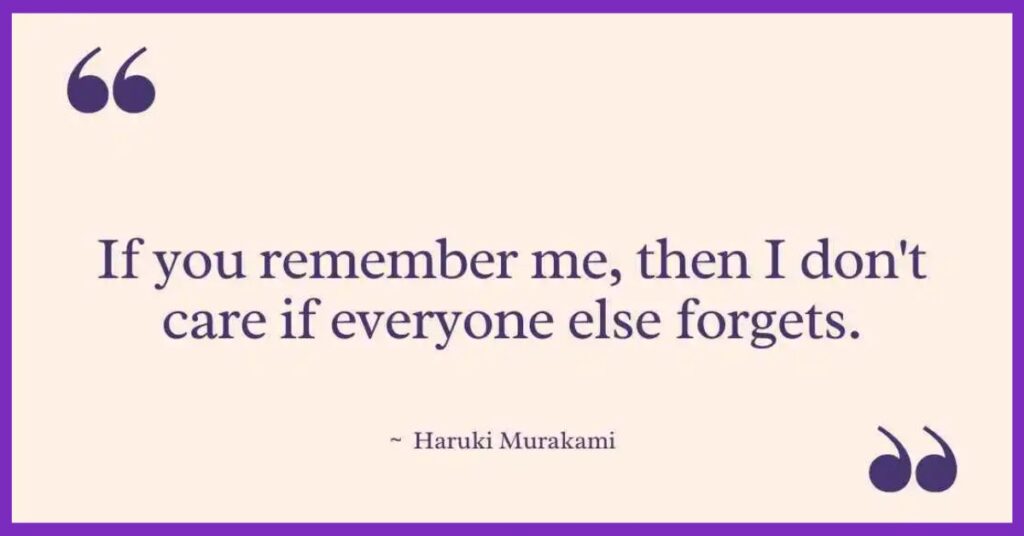 haruki murakami short quotes

