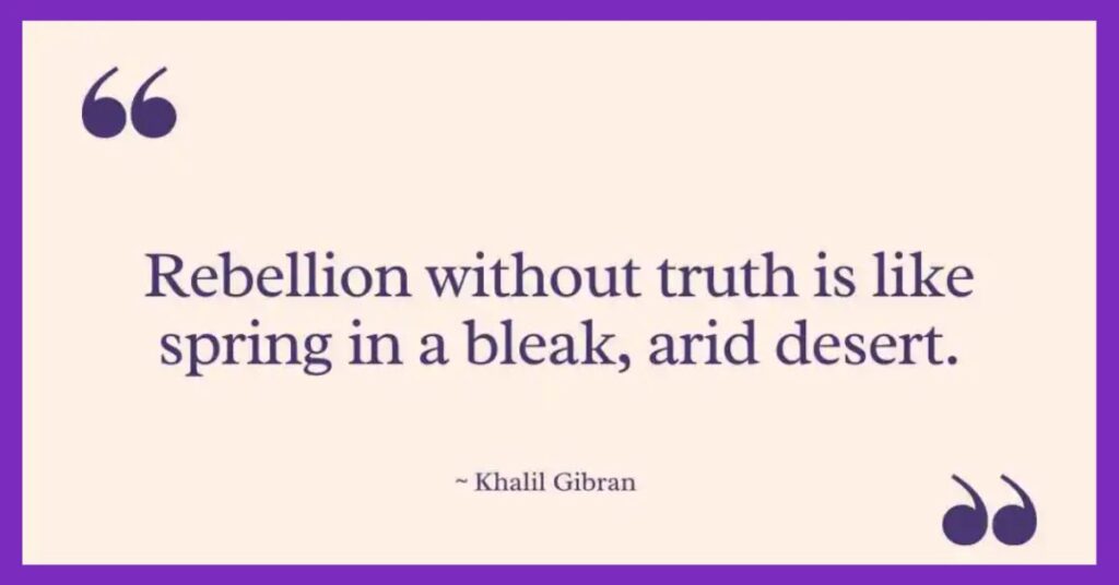 Khalil Gibran Quotes Reflections on Truth