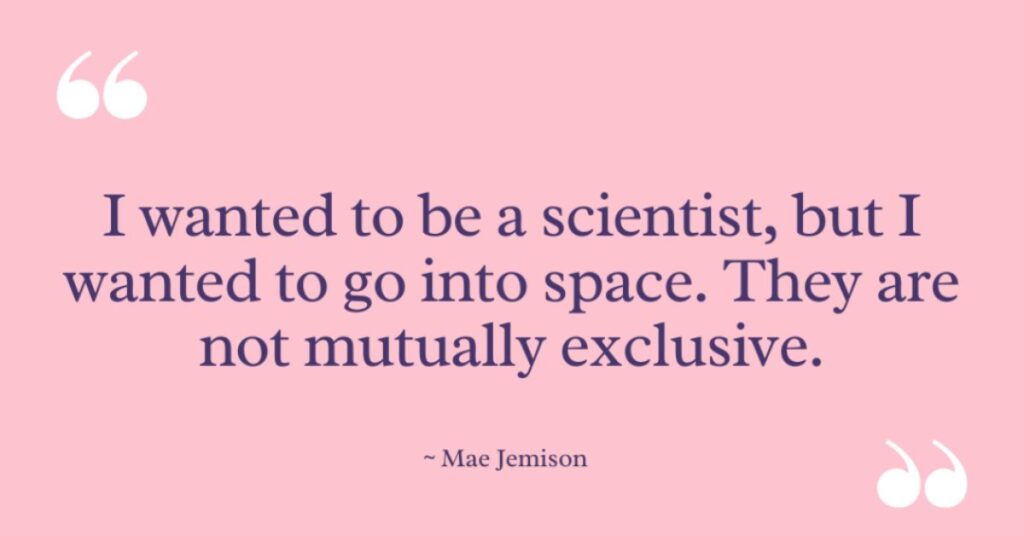 Mae Jemison Quotes on Space