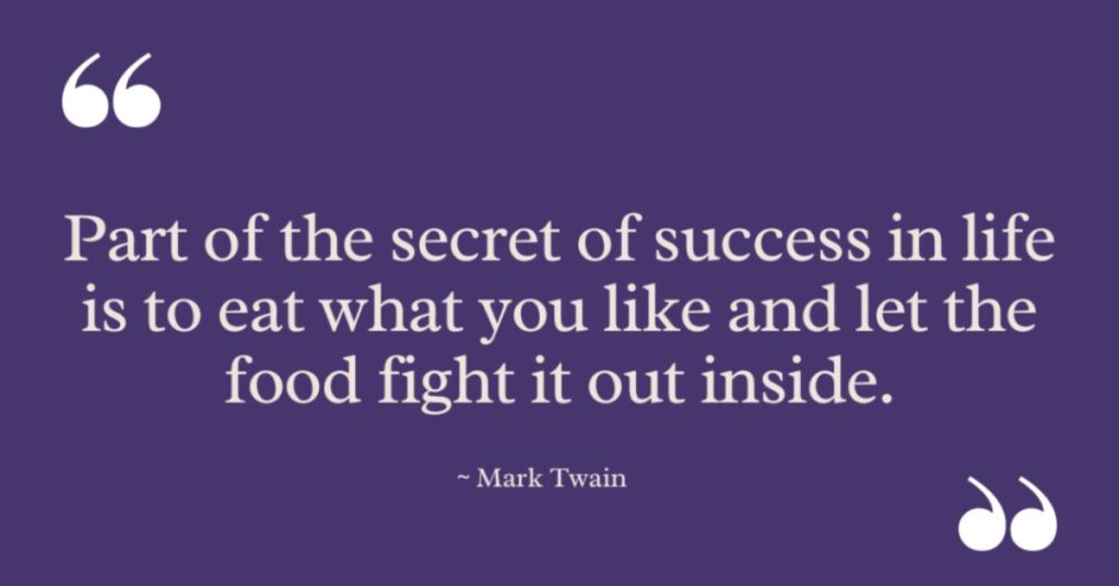 Mark Twin Quotes on Success