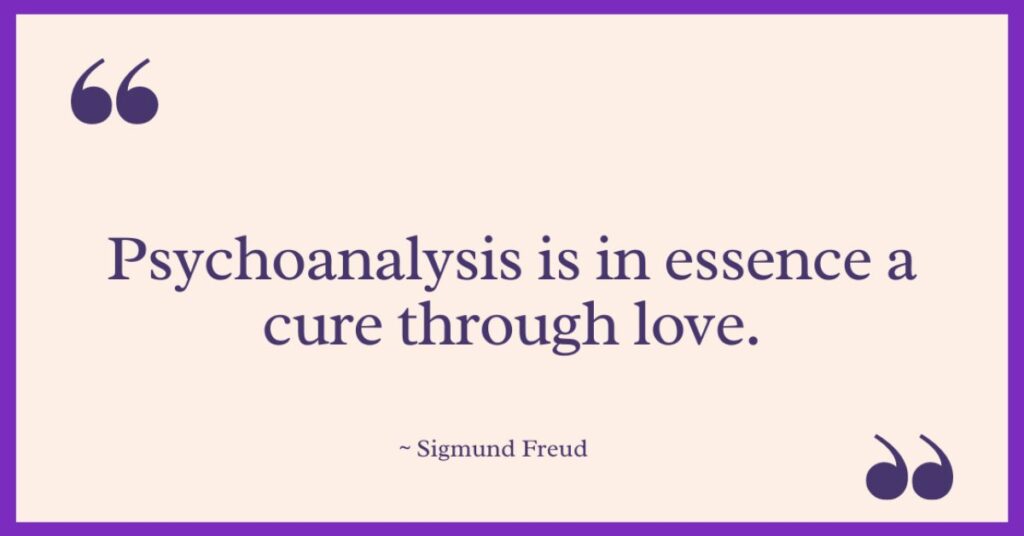 Sigmund Freud Quotes on Psychoanalysis