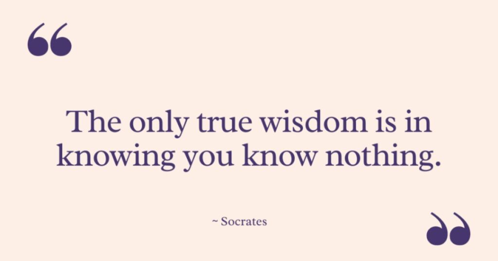 Socrates Quotes on Education & Knowledge