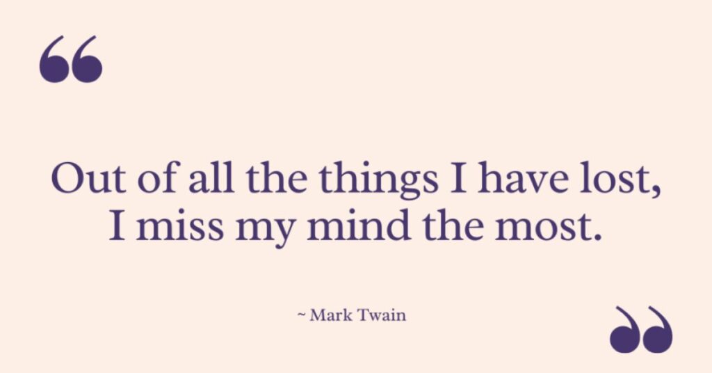 mark twain quotes funny