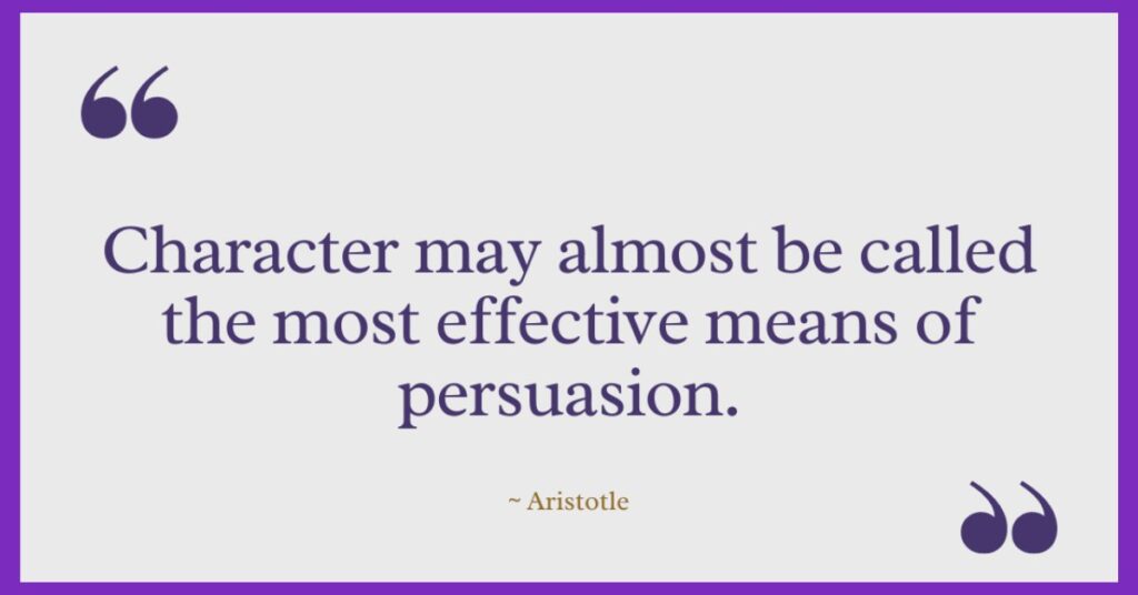 Aristotle Quotes on Character