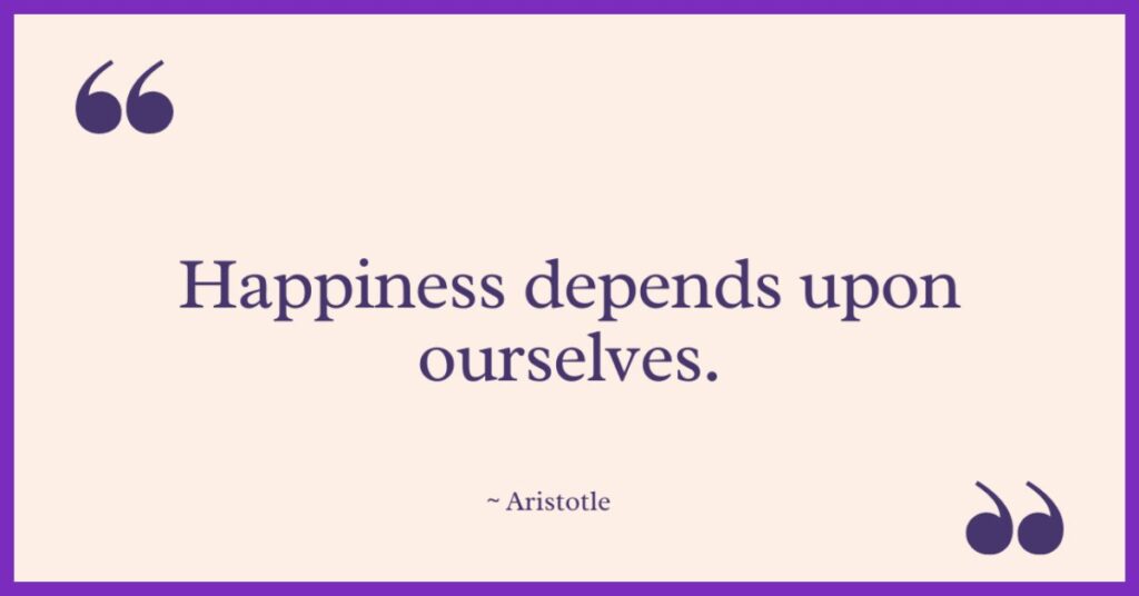 Aristotle Quotes on Happiness