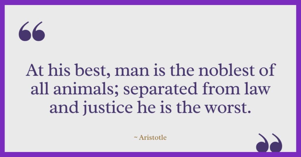 Aristotle Quotes on Justice