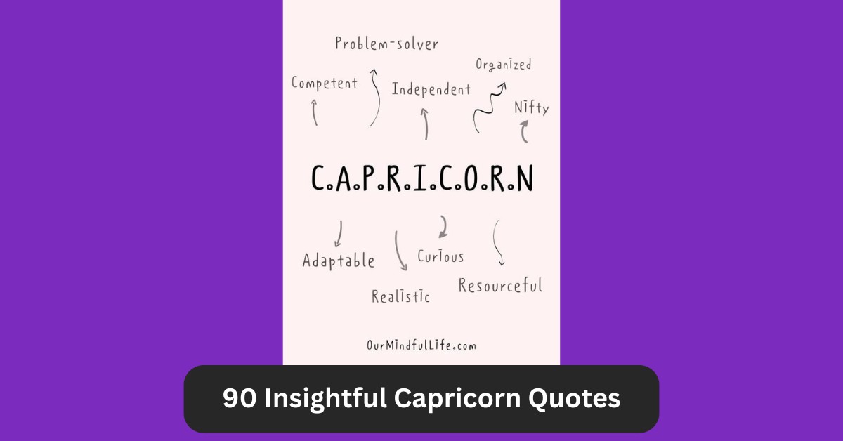 Capricorn Quotes