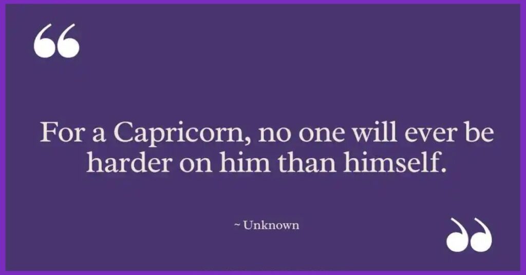 Capricorn Quotes Male