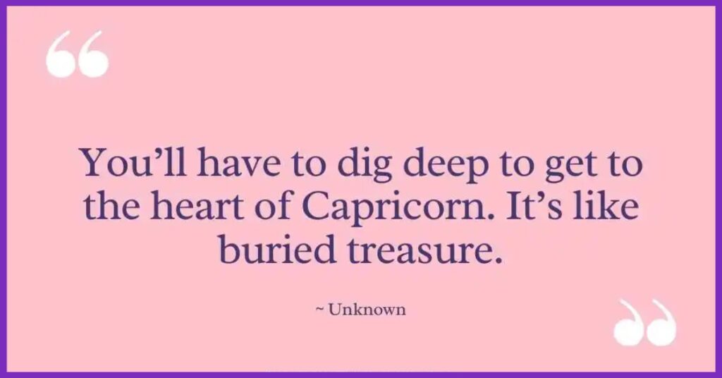 Capricorn Relationship Quotes