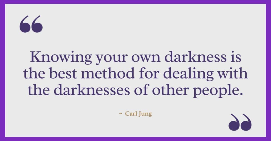 Carl Jung Quotes on Darkness