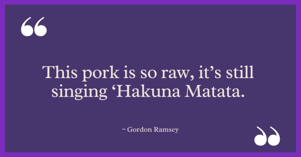 Funny Gordon Ramsay Quotes & Insults