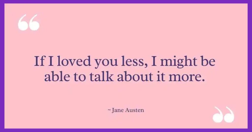 Jane Austen Quotes on Love