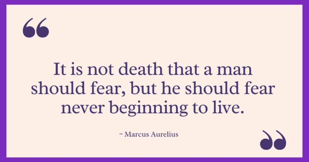 Marcus Aurelius Quotes on Death