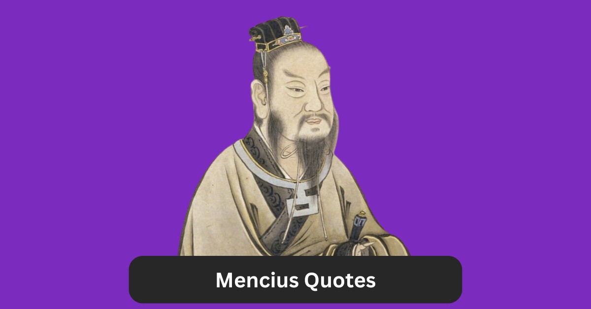 Mencius Quotes