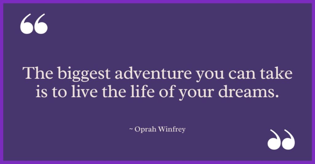 Oprah Dream Quotes