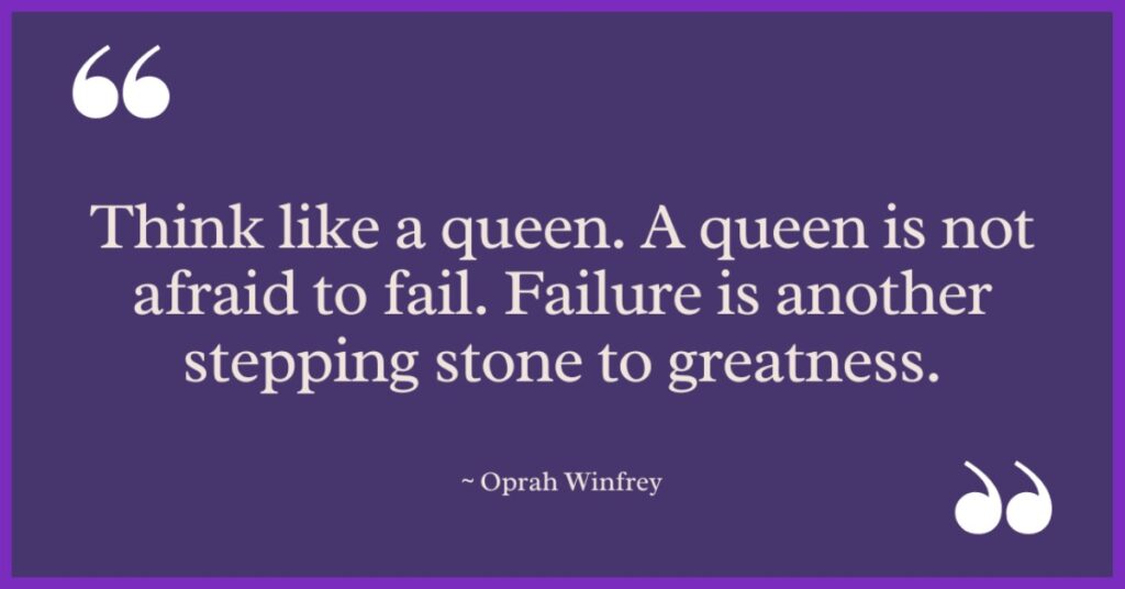 Oprah Winfrey Failure Quotes 