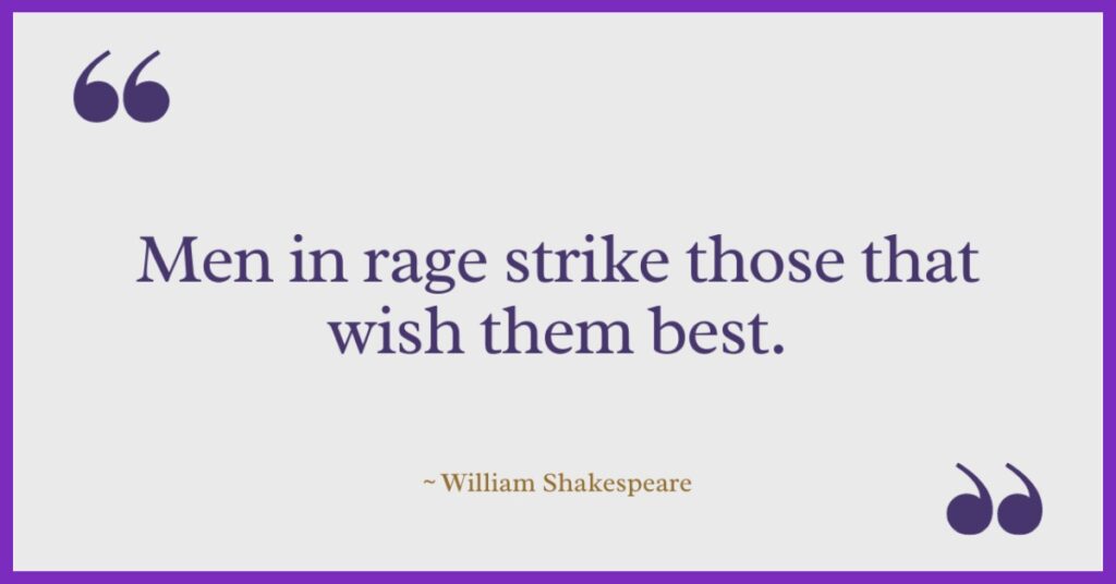 Shakespeare Quote on Male