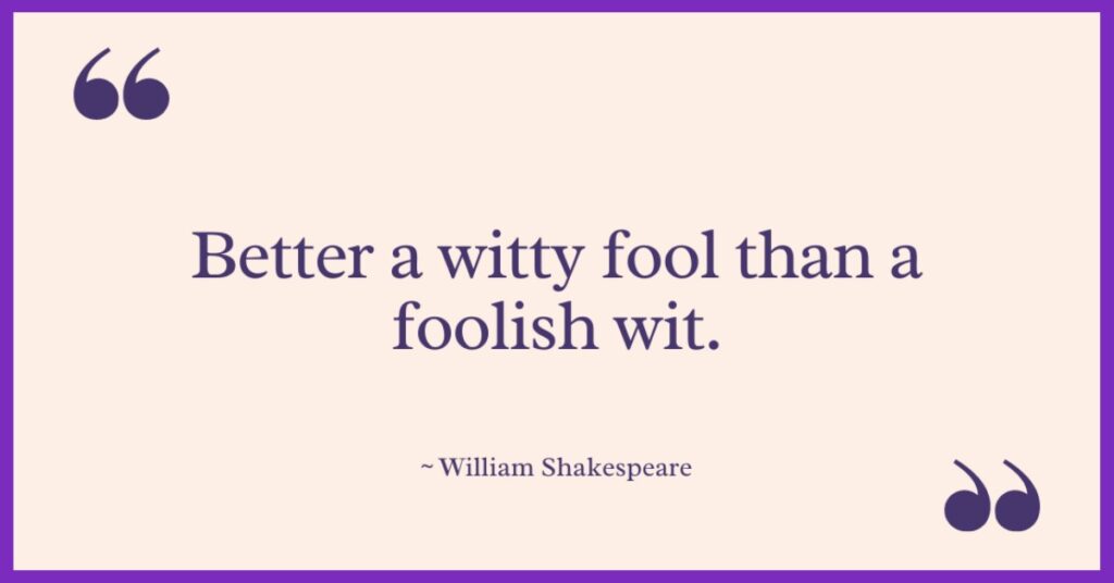 Shakespeare short Quotes