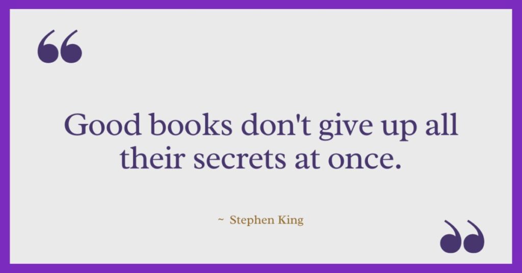 Stephen King Quotes on Books