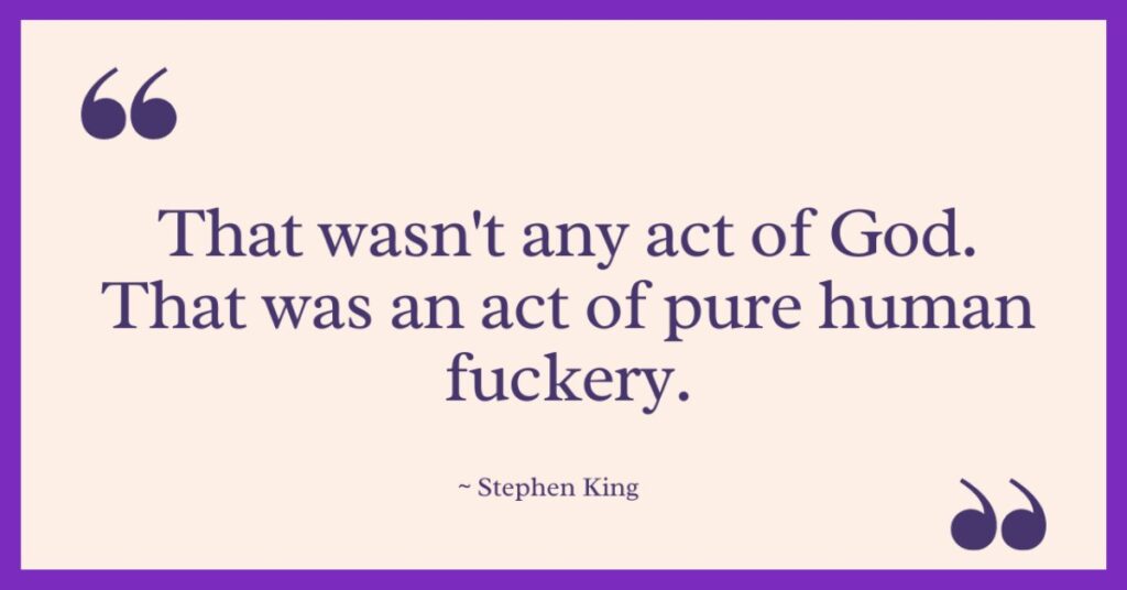 Stephen King Quotes on God