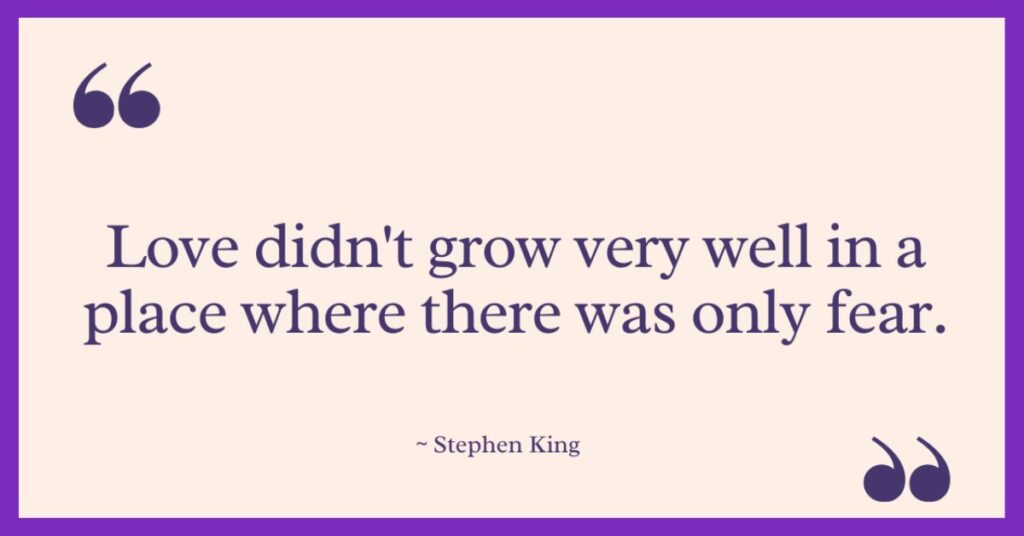 Stephen King Quotes on Love