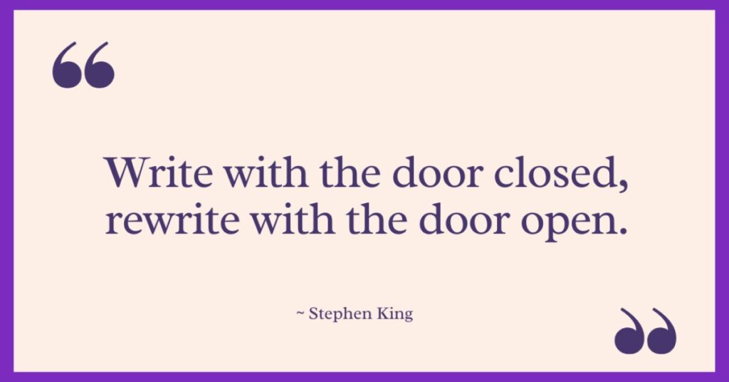 Stephen King Quotes on Writing