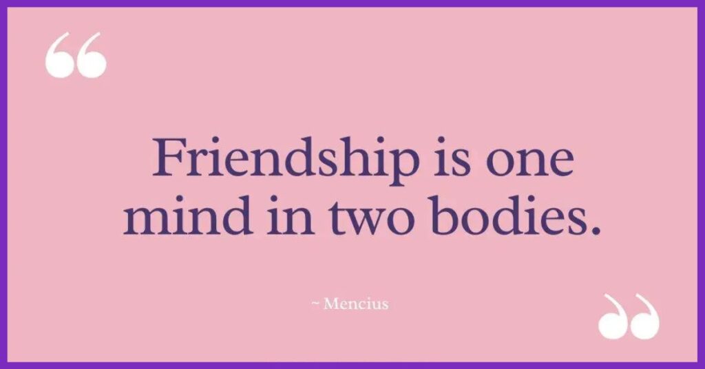 quotes on friendship and love