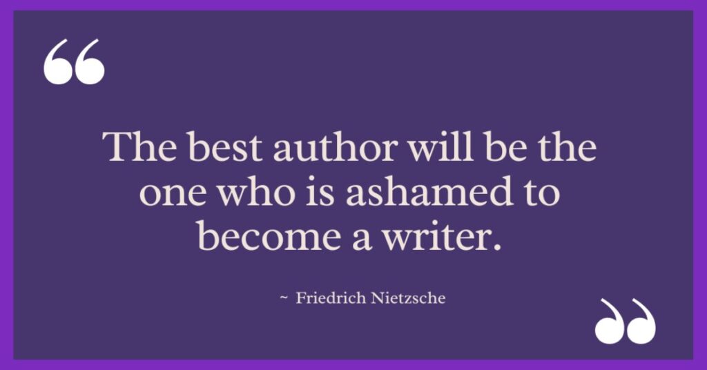 Friedrich Nietzsche Quotes on Writing