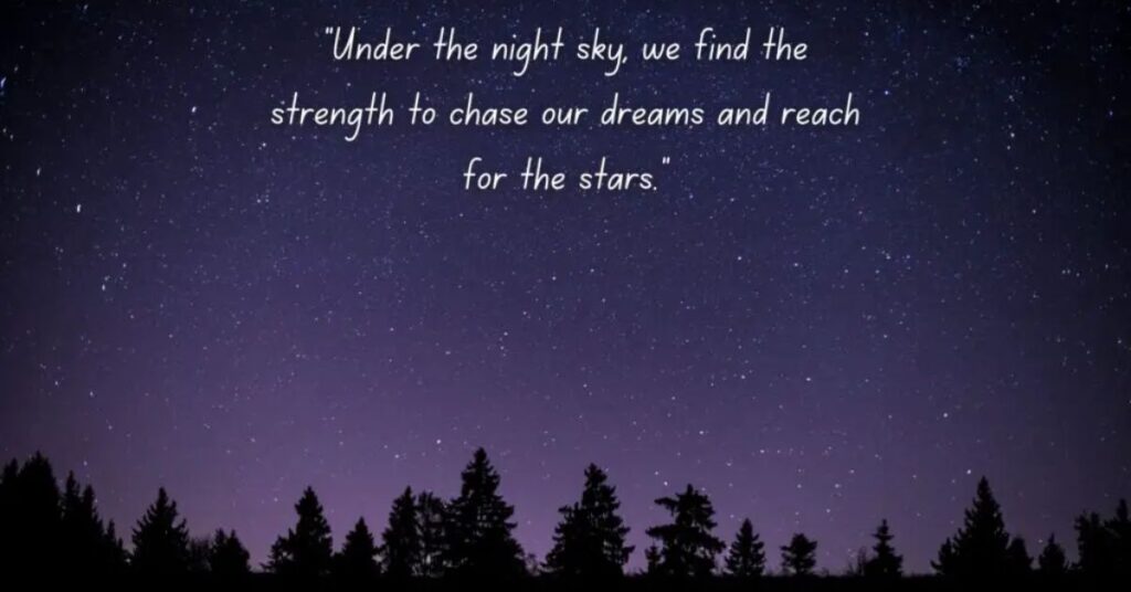 Night Sky Quotes