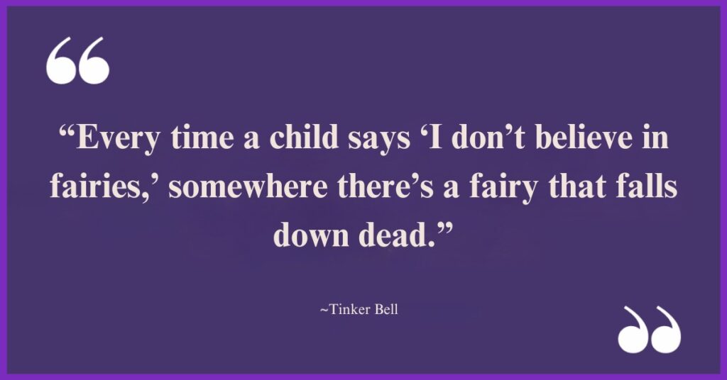 tinkerbell quotes believe

