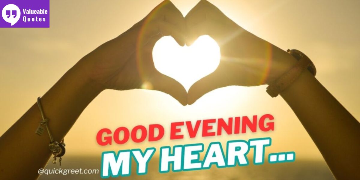 Best Good Evening Message For My Wife