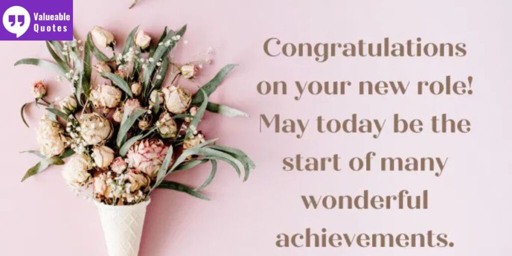 Congratulations for Your New Journey of Life