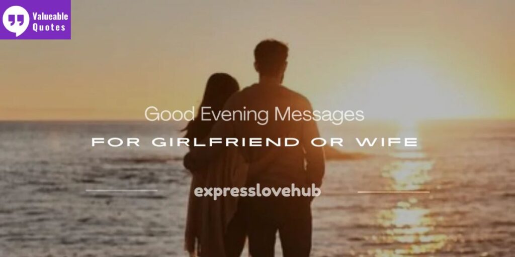 Flirty Evening Notes For Wife