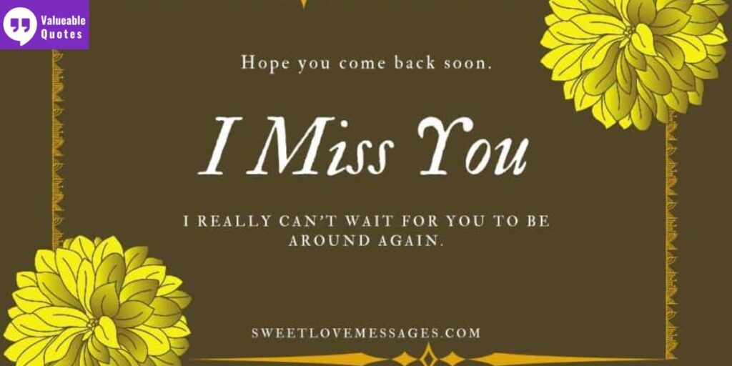 Long-Distance Missing You Messages for Him