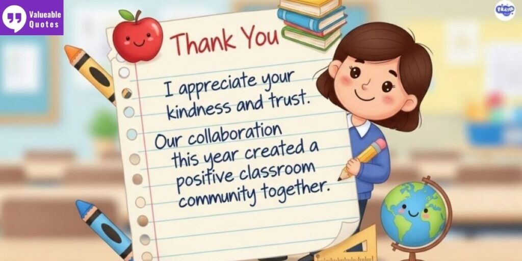 Positive Messages to Parents from Teacher