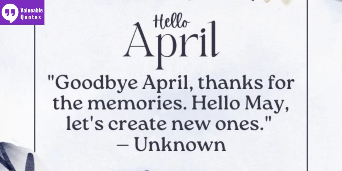 Welcome April Quotes Celebrate Spring